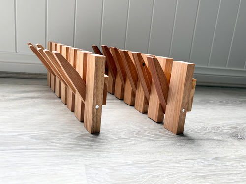 Tamanian Oak Piano Coat Rack